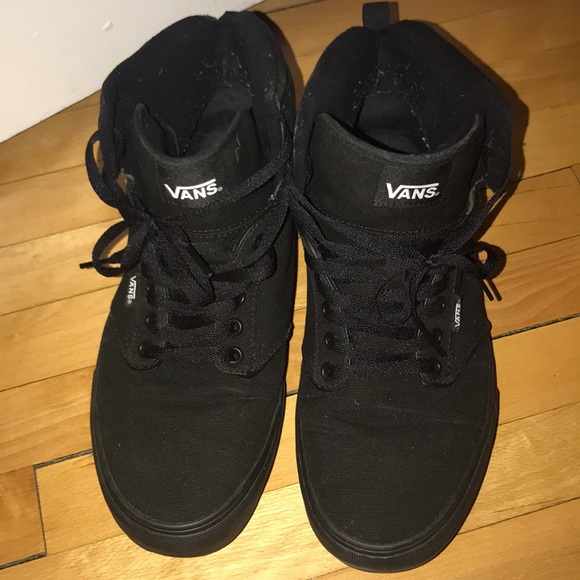 vans atwood hi black